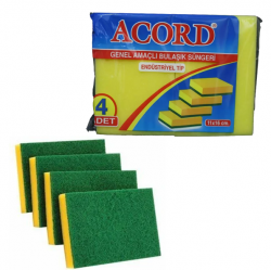 ACORD END. BULAŞIK SÜNGERİ 4 LÜ