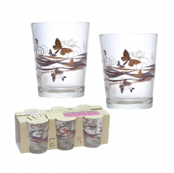 LAV DESENLİ SU BARDAĞI 6'LI SB1132