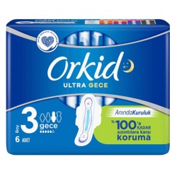 ORKİD ULTRA GECE TEKLİ 6 AD.